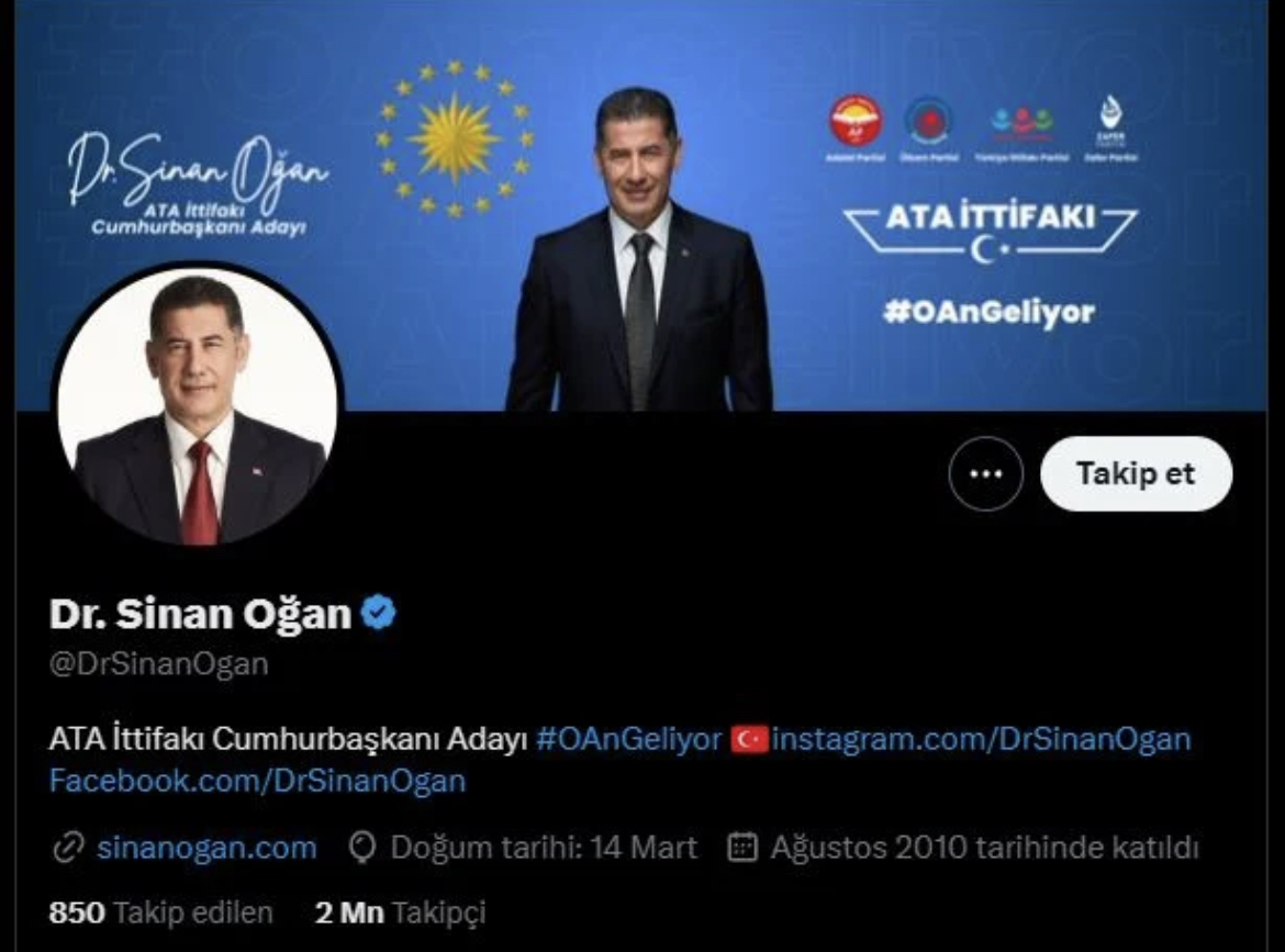 Vatandaş Sinan Oğan'a sırtını döndü