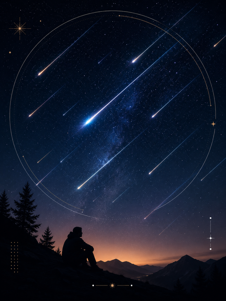 Türkiye'de Meteor Yağmuru!
